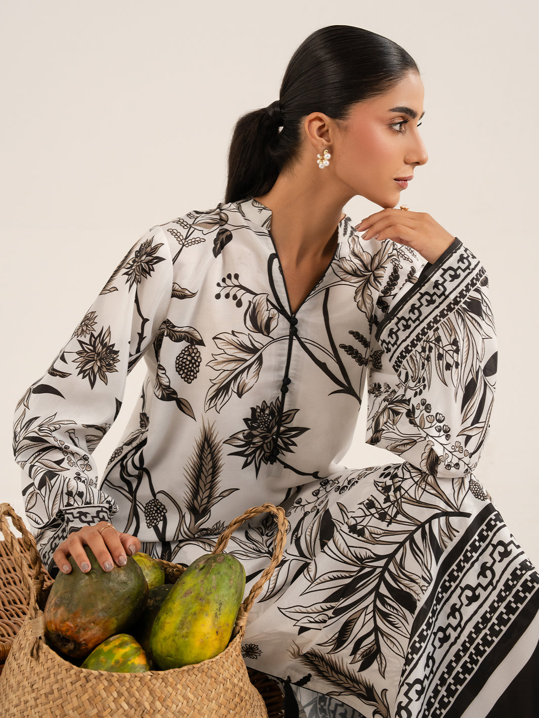 IZEL | Sunset street Pret | SORA - Pakistani Designer Dress - by Izel - Type : Ladies Clothes - 100% Original at Saira Sultan