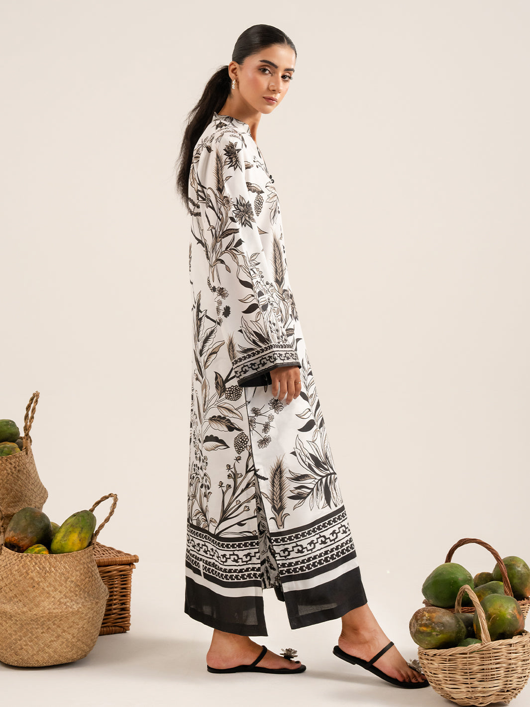 IZEL | Sunset street Pret | SORA - Pakistani Designer Dress - by Izel - Type : Ladies Clothes - 100% Original at Saira Sultan