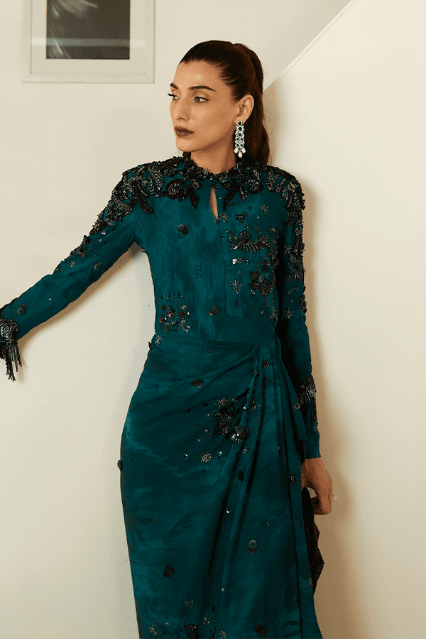 SUFFUSE | LUXURY PRET | ELISA - Pakistani Designer Dress - by Suffuse | Type: Luxury - 100% Original at Saira Sultan