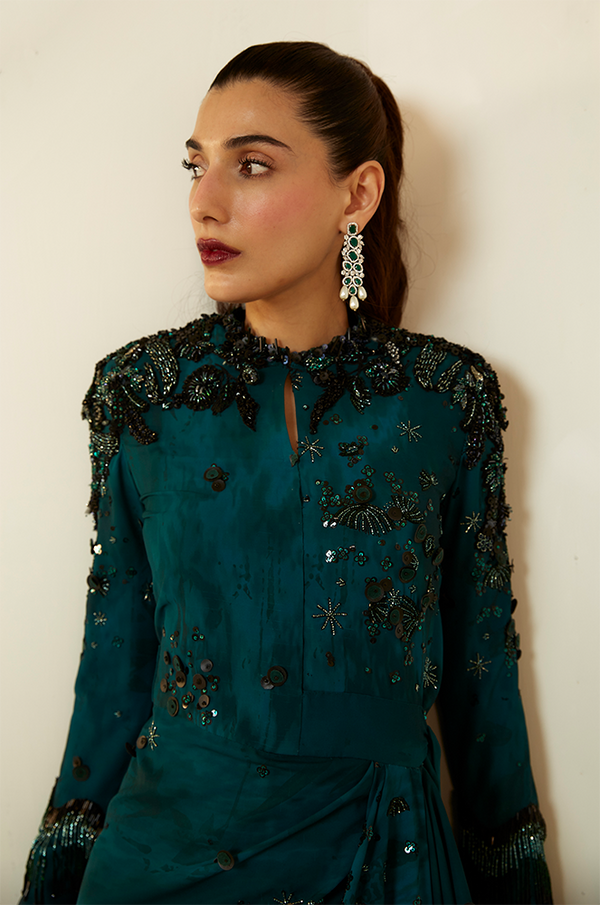 SUFFUSE | LUXURY PRET | ELISA - Pakistani Designer Dress - by Suffuse | Type: Luxury - 100% Original at Saira Sultan