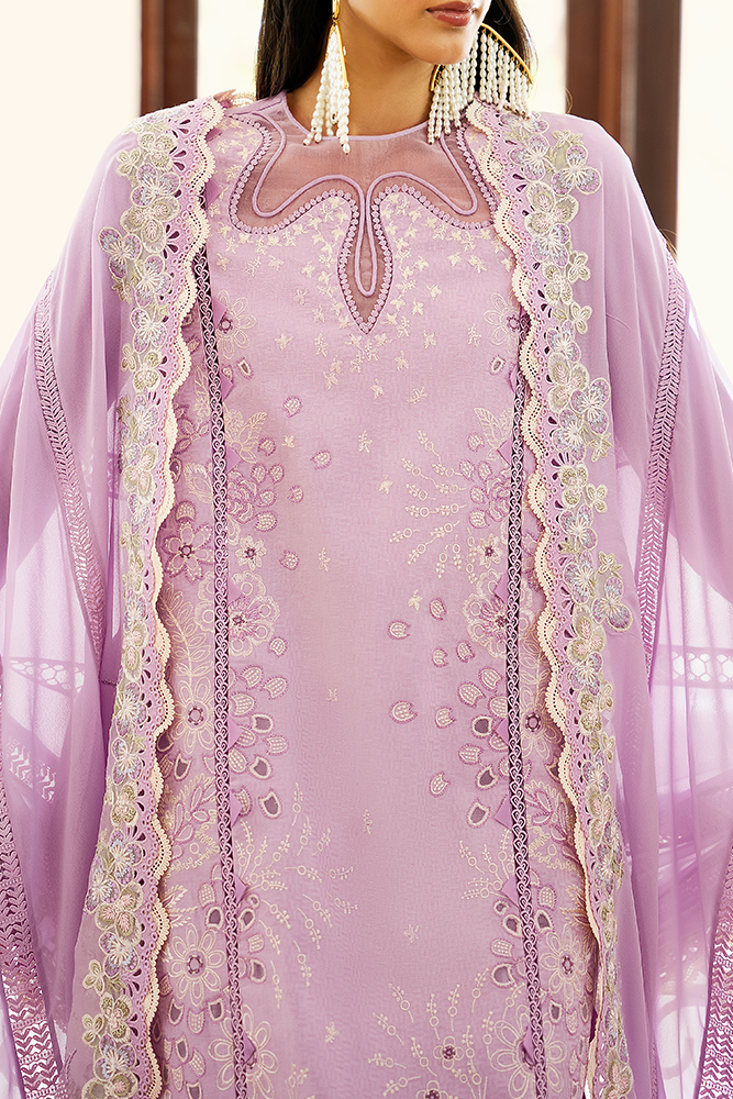 Suffuse | Casual Pret Fall 24 | ERZA L Lilac Jacquard