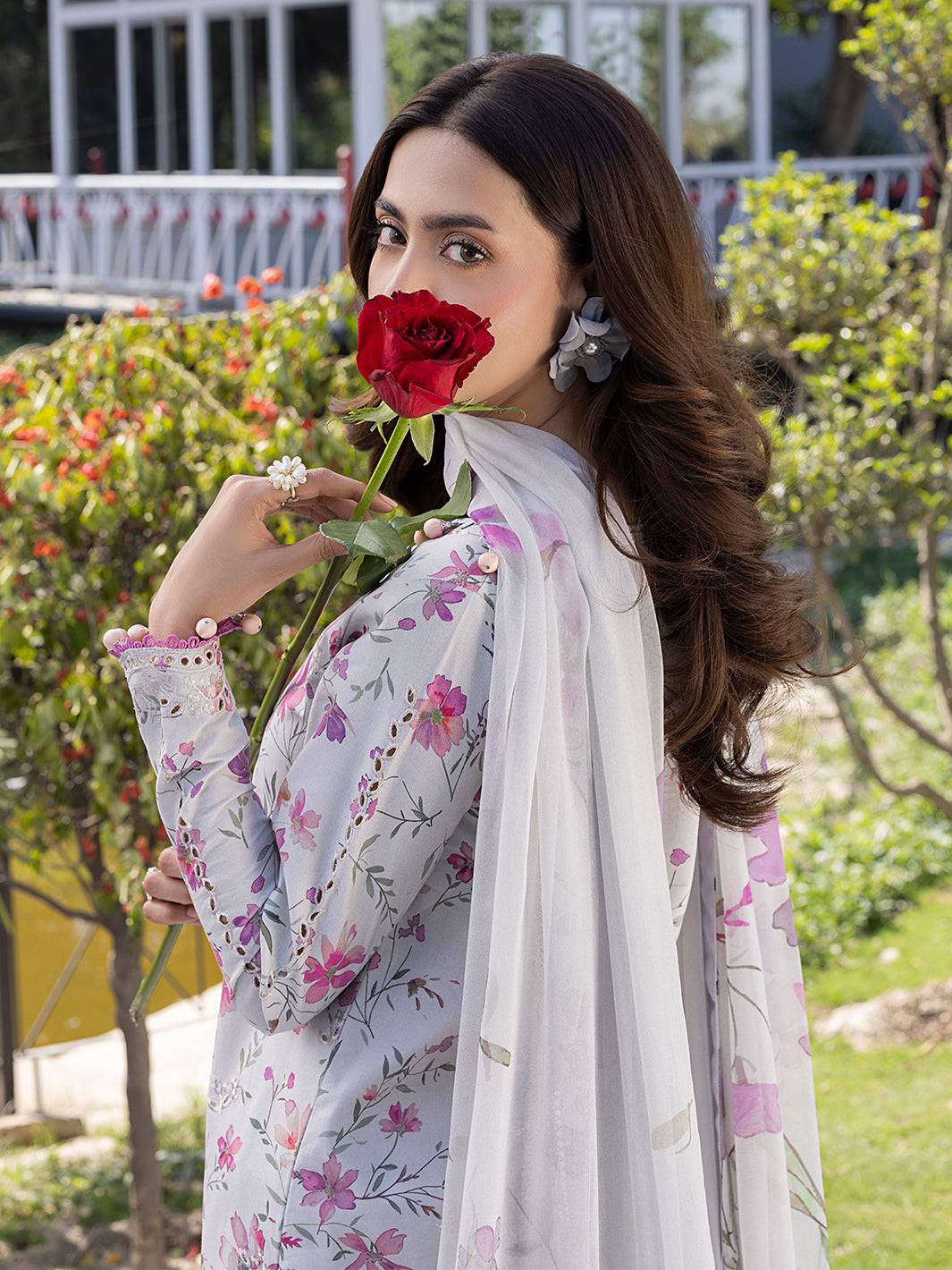 Izel | Oh Spring Lawn 25 | SUNLIT - Pakistani Designer Dress - by Izel | Type: Ladies Clothes - 100% Original at Saira Sultan