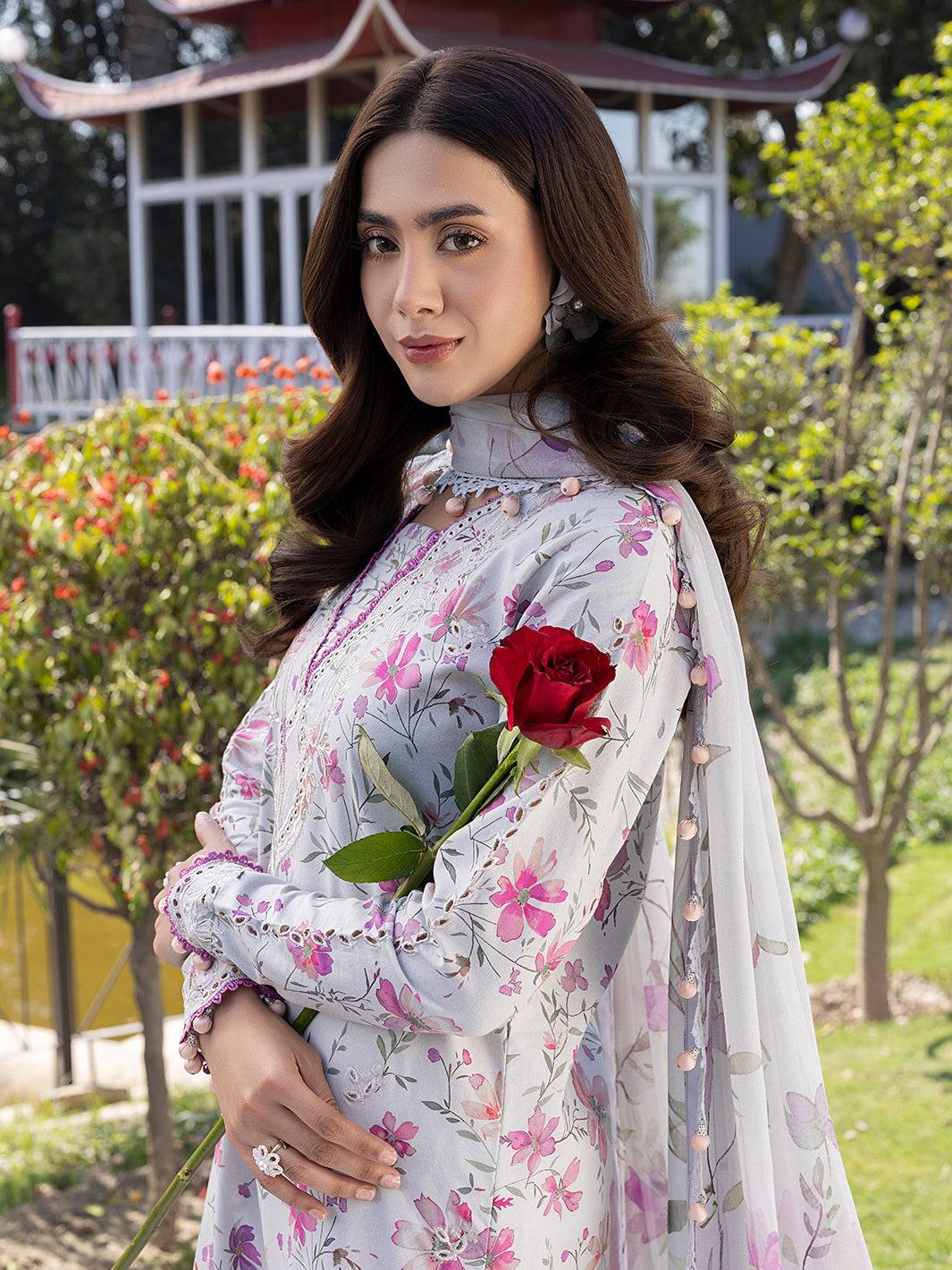 Izel | Oh Spring Lawn 25 | SUNLIT - Pakistani Designer Dress - by Izel | Type: Ladies Clothes - 100% Original at Saira Sultan