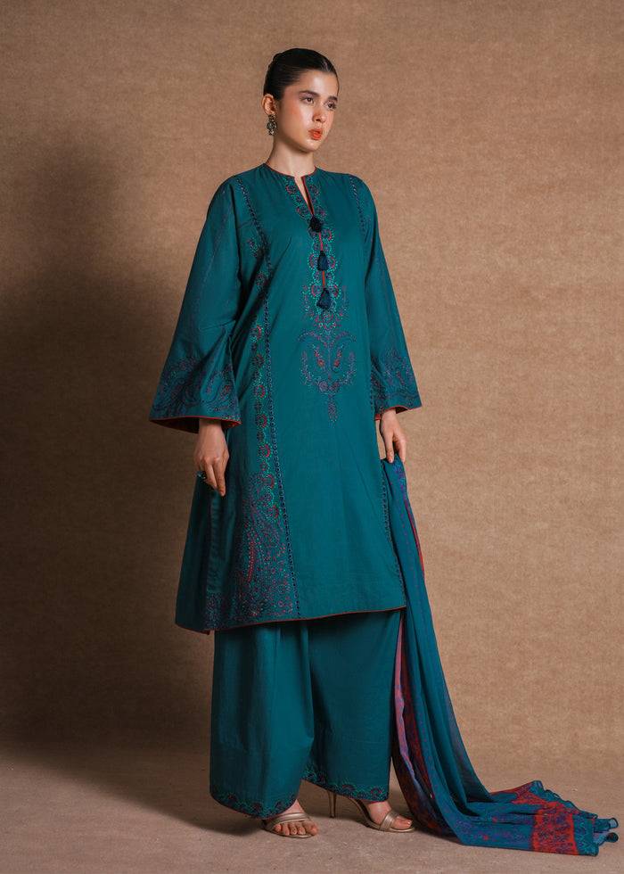 Laj | Festive Eid 25 | LE02-04-25 - Pakistani Designer Dress - by Laj | Type: Ladies Clothes - 100% Original at Saira Sultan