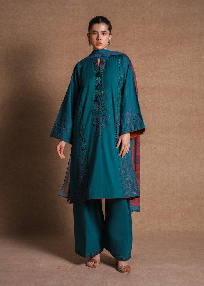 Laj | Festive Eid 25 | LE02-04-25 - Pakistani Designer Dress - by Laj | Type: Ladies Clothes - 100% Original at Saira Sultan
