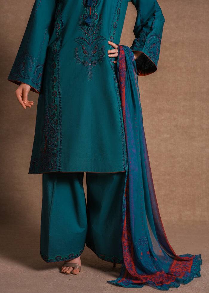 Laj | Festive Eid 25 | LE02-04-25 - Pakistani Designer Dress - by Laj | Type: Ladies Clothes - 100% Original at Saira Sultan