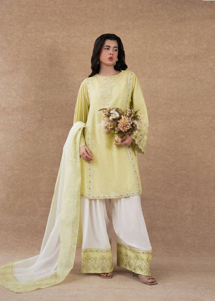 Laj | Festive Eid 25 | LE02-08-25 - Pakistani Designer Dress - by Laj | Type: Ladies Clothes - 100% Original at Saira Sultan