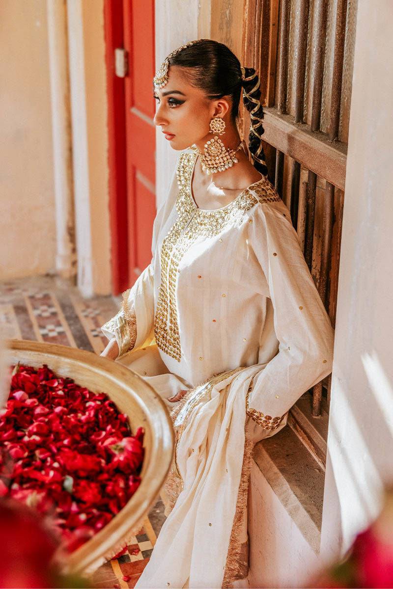 The Pink Tree Company | Gota Tikli | RANI HAAR - Pakistani Designer Dress - by The Pink Tree Company | Type: Formal - 100% Original at Saira Sultan