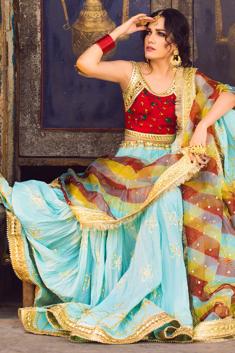 The Pink Tree Company | Wedding Wear | AARTI - Pakistani Designer Dress - by The Pink Tree Company | Type: Formal - 100% Original at Saira Sultan