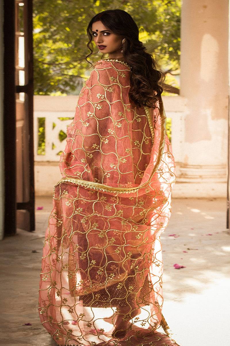 The Pink Tree Company | Wedding Wear | DAREECHA - Pakistani Designer Dress - by The Pink Tree Company | Type: Formal - 100% Original at Saira Sultan