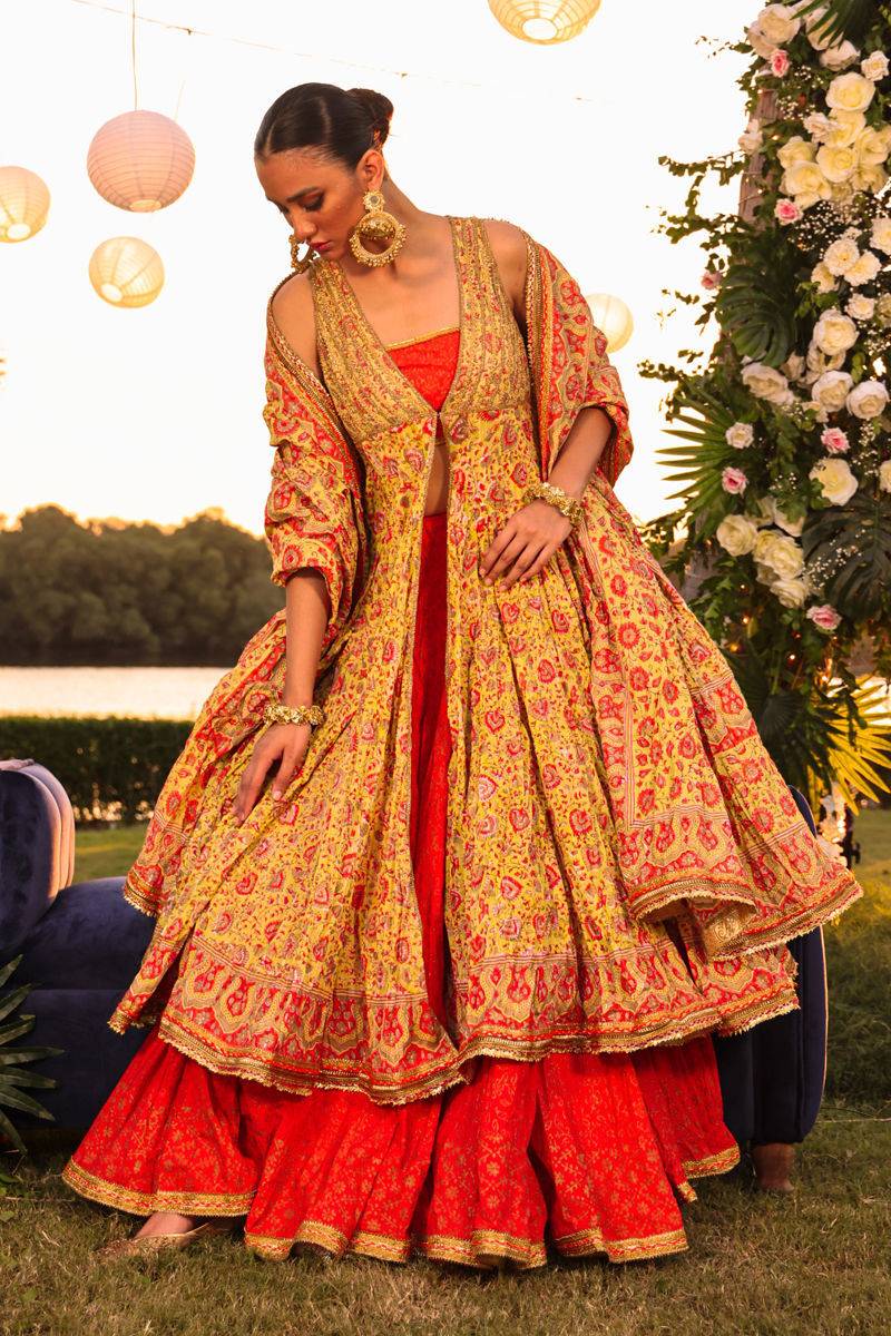 The Pink Tree Company | Wedding Wear | HEAD OVER HEELS - Pakistani Designer Dress - by The Pink Tree Company | Type: Formal - 100% Original at Saira Sultan