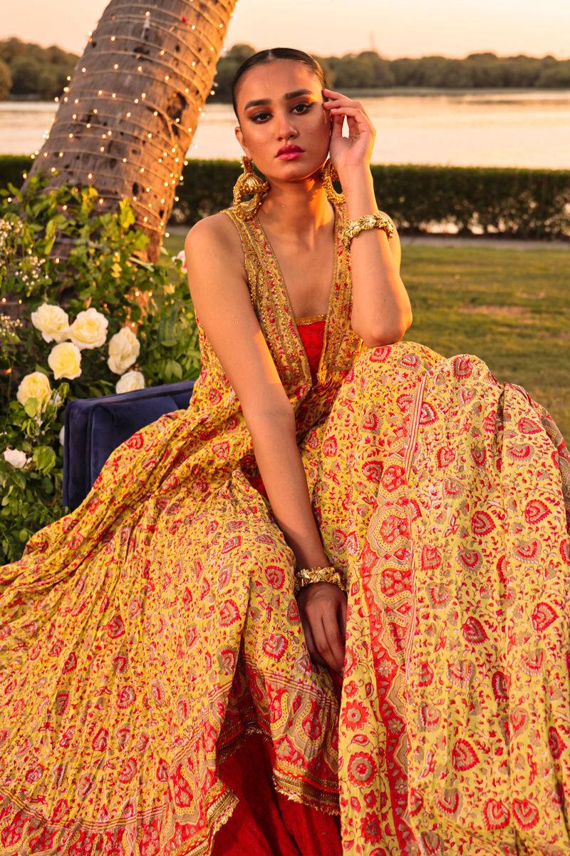 The Pink Tree Company | Wedding Wear | HEAD OVER HEELS - Pakistani Designer Dress - by The Pink Tree Company | Type: Formal - 100% Original at Saira Sultan