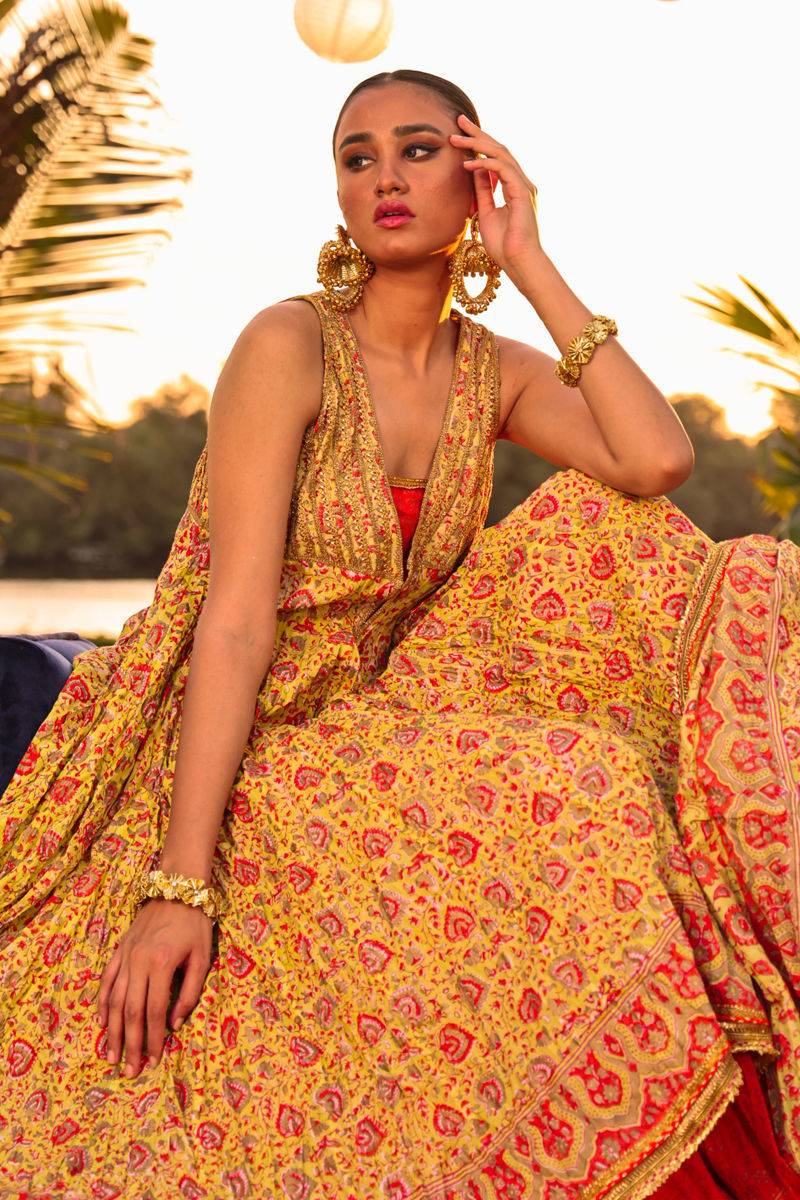 The Pink Tree Company | Wedding Wear | HEAD OVER HEELS - Pakistani Designer Dress - by The Pink Tree Company | Type: Formal - 100% Original at Saira Sultan