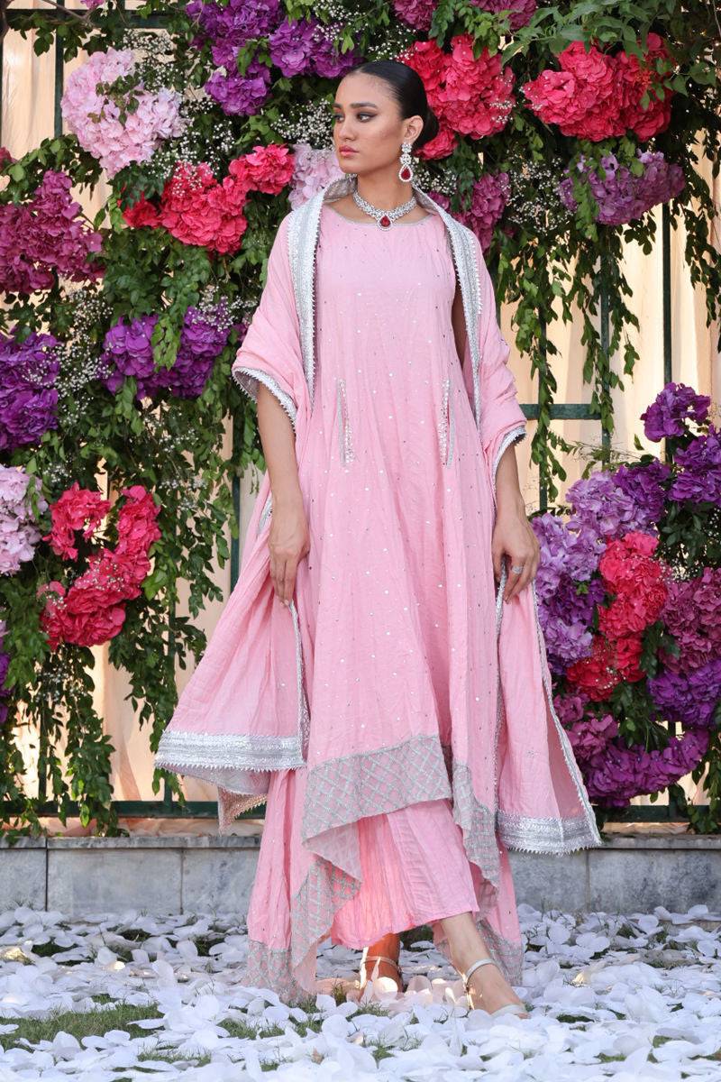 The Pink Tree Company | Wedding Wear | PINK NOVEAU - Pakistani Designer Dress - by The Pink Tree Company | Type: Formal - 100% Original at Saira Sultan