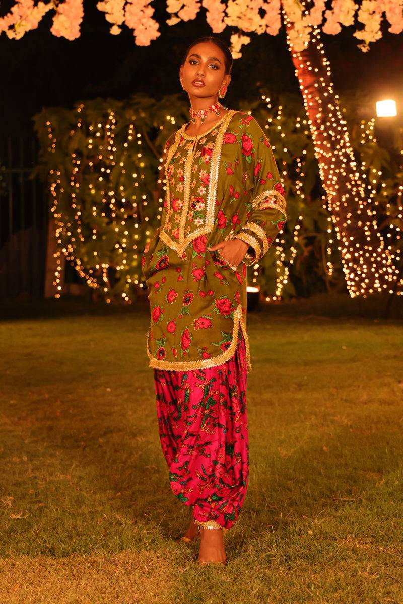 The Pink Tree Company | Wedding Wear | MAGENTA FLASH - Pakistani Designer Dress - by The Pink Tree Company | Type: Formal - 100% Original at Saira Sultan