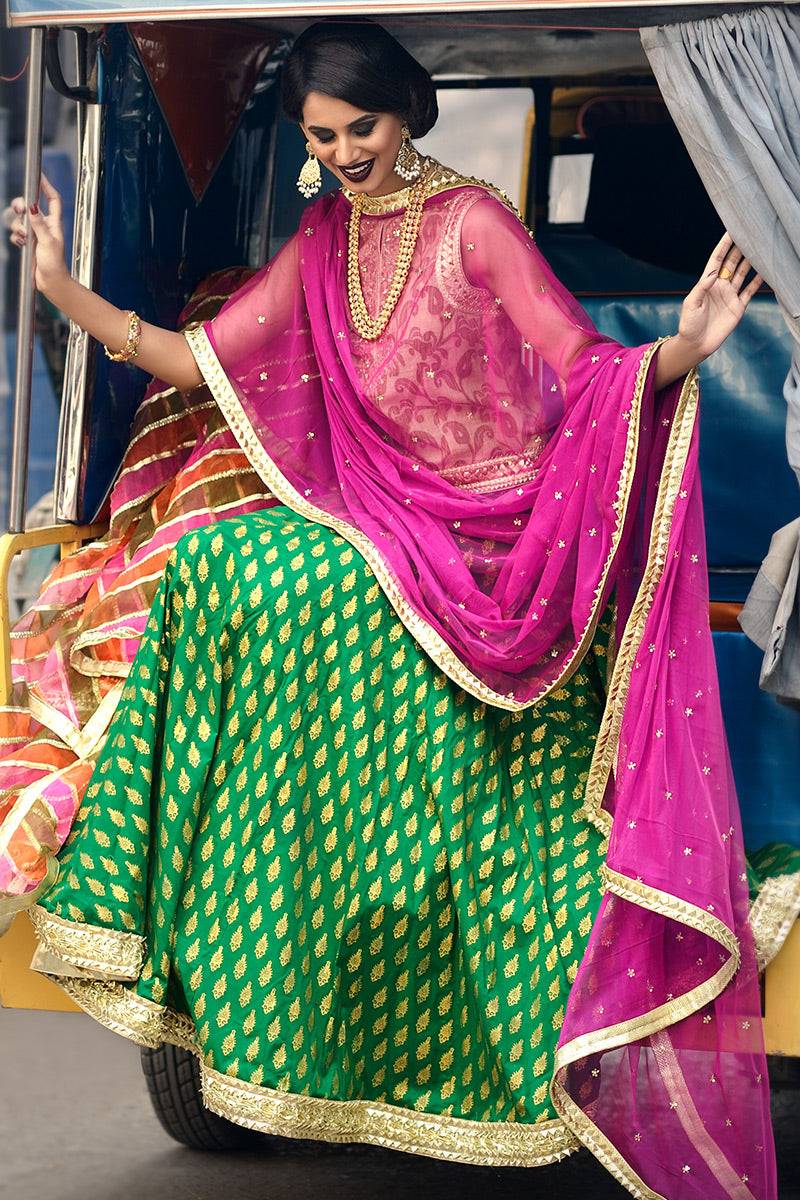 The Pink Tree Company | Wedding Wear | RAJASTHAN RIOT - Pakistani Designer Dress - by The Pink Tree Company | Type: Formal - 100% Original at Saira Sultan