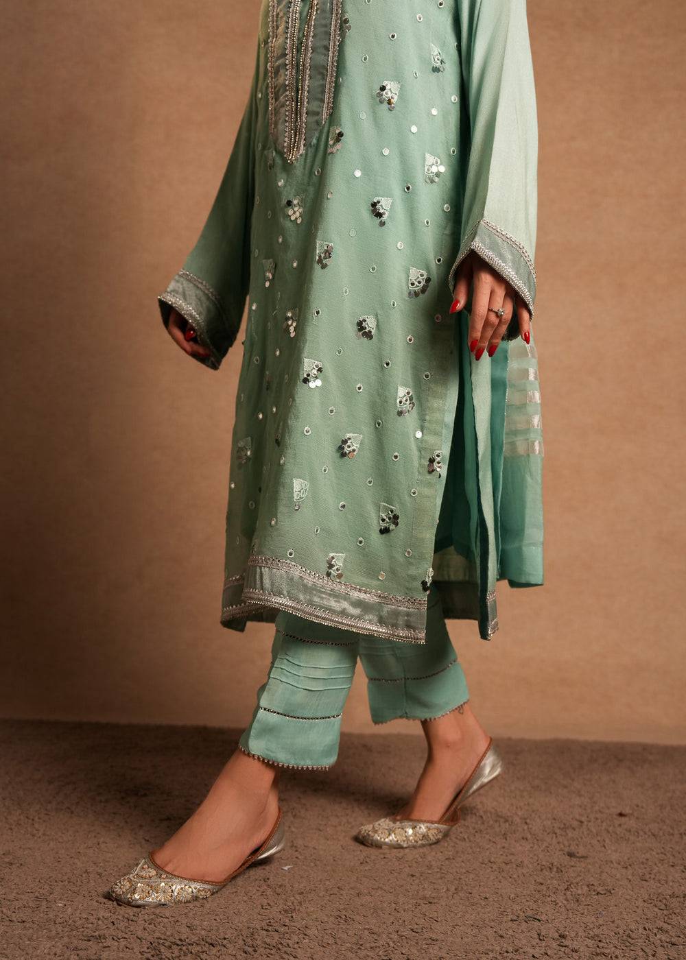 Laj | Festive Eid 25 | PRT-1309 - Pakistani Designer Dress - by Laj | Type: Ladies Clothes - 100% Original at Saira Sultan