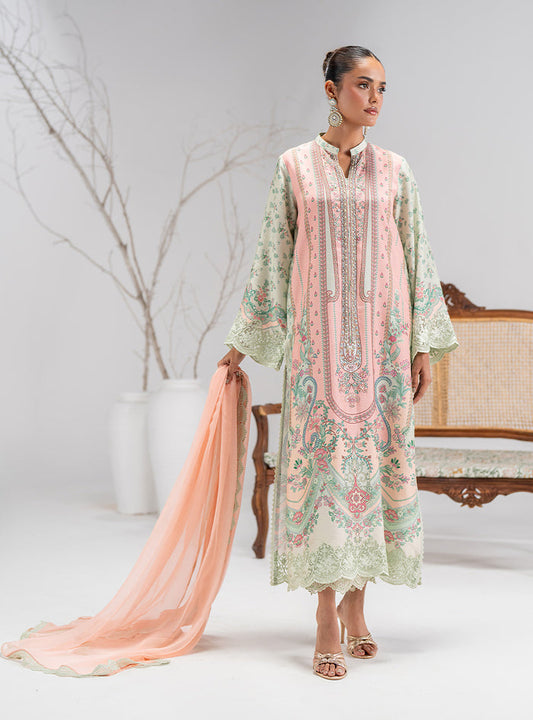 Zainab Chottani | Eid Pret 25 | Fiora XS Pink Silk