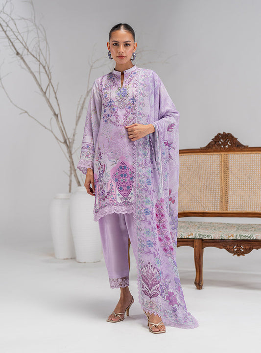Zainab Chottani | Eid Pret 25 | Irah XS Light Lavender Silk