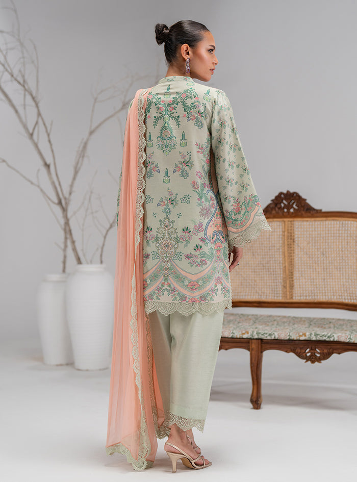 Zainab Chottani | Eid Pret 25 | Rina S Mint Green Silk