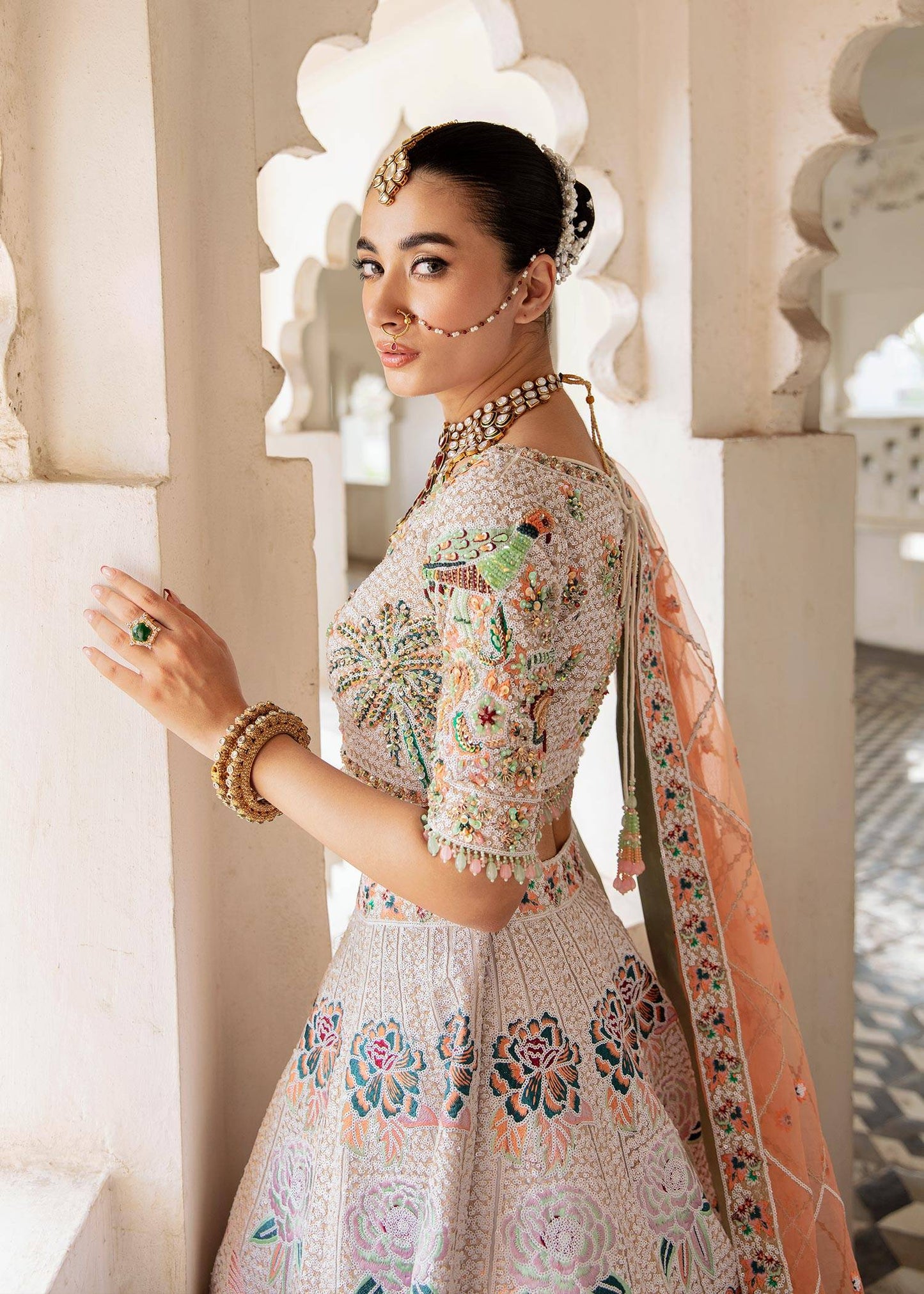 Waqas Shah | Taj Mahal | GUL BANO - Pakistani Designer Dress - by Waqas Shah | Type: Bridal - 100% Original at Saira Sultan
