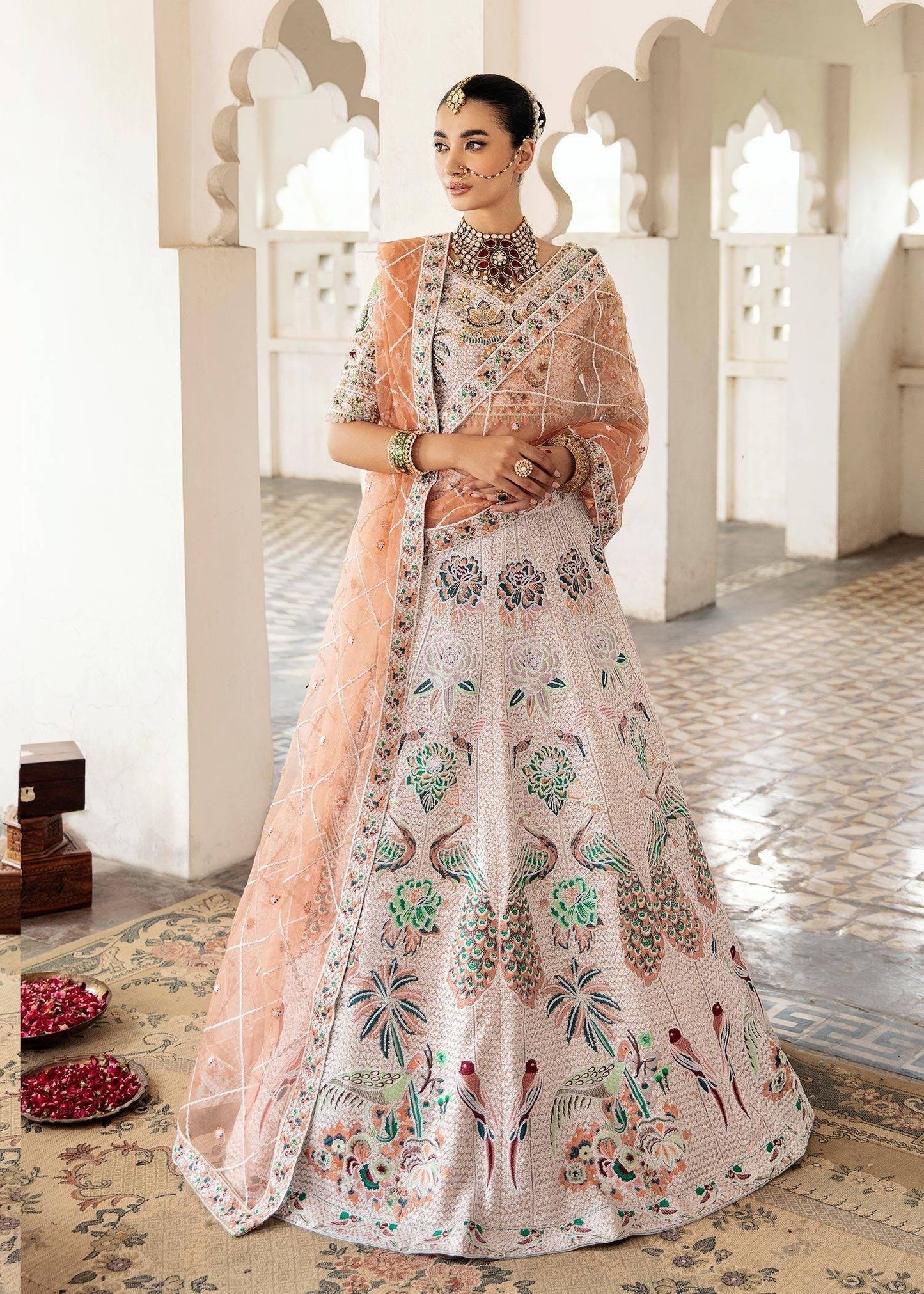 Waqas Shah | Taj Mahal | GUL BANO - Pakistani Designer Dress - by Waqas Shah | Type: Bridal - 100% Original at Saira Sultan