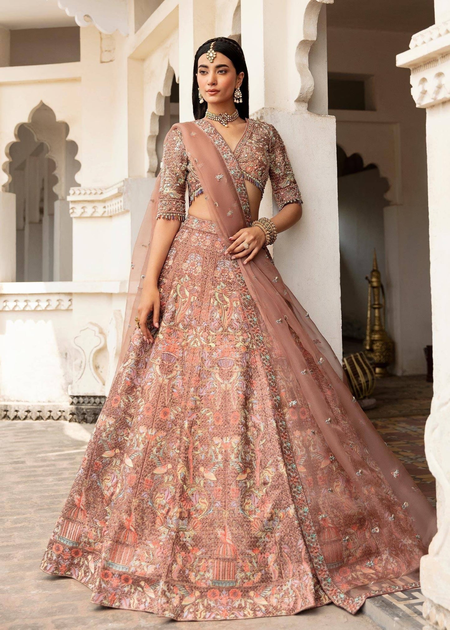 Waqas Shah | Taj Mahal | NAZ BANO - Pakistani Designer Dress - by Waqas Shah | Type: Formal - 100% Original at Saira Sultan