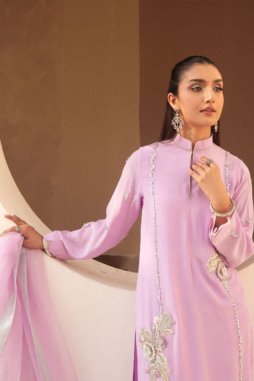Leon | Leon Luxe Collection | LAVENDER LUXE - Pakistani Designer Dress - by Leon | Type: Formal - 100% Original at Saira Sultan
