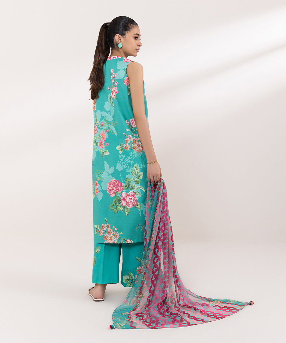 Sapphire | Intermix 2024 | Cambric Suit S-21 - Pakistani Designer Dress - by Sapphire | Type: Casuals - 100% Original at Saira Sultan