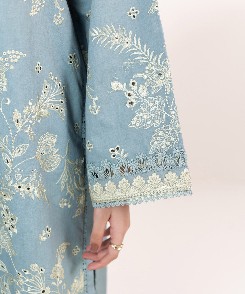 Sapphire | Intermix 2024 | Cambric Suit S-16 - Pakistani Designer Dress - by Sapphire | Type: Casuals - 100% Original at Saira Sultan