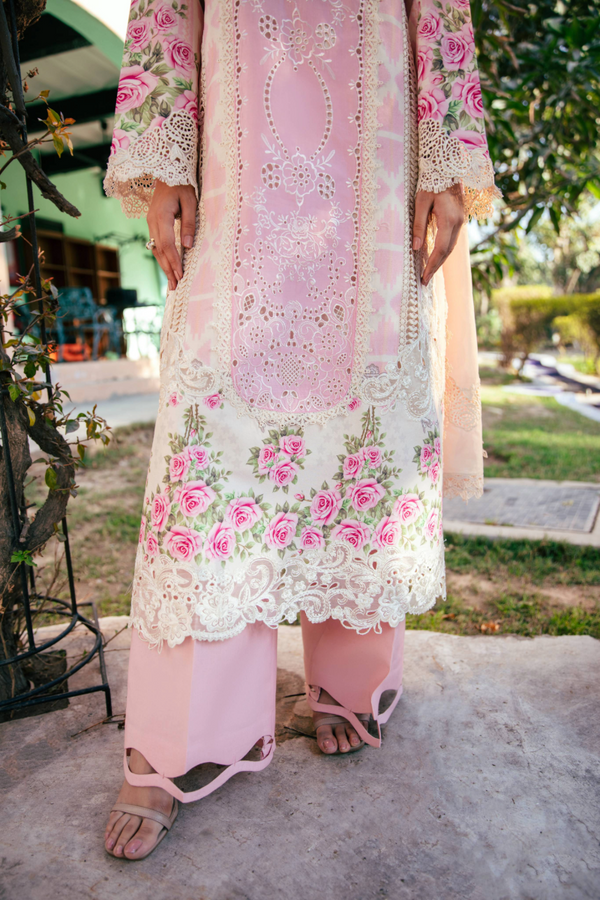 Manara | Vintage Flora 25 | ROZINAY L Light Pink Lawn