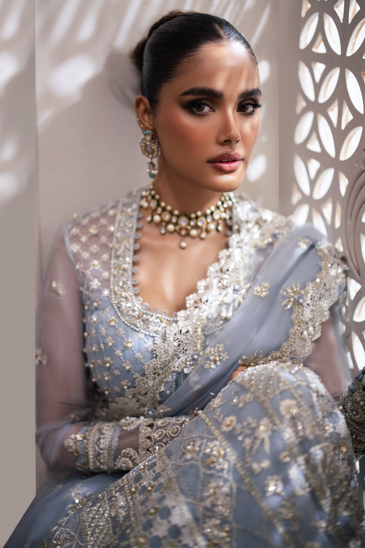 Zaha | Gossamer Formals 24 | SOFINA (ZC24-01) - Pakistani Designer Dress - by Zaha | Type: Bridal - 100% Original at Saira Sultan