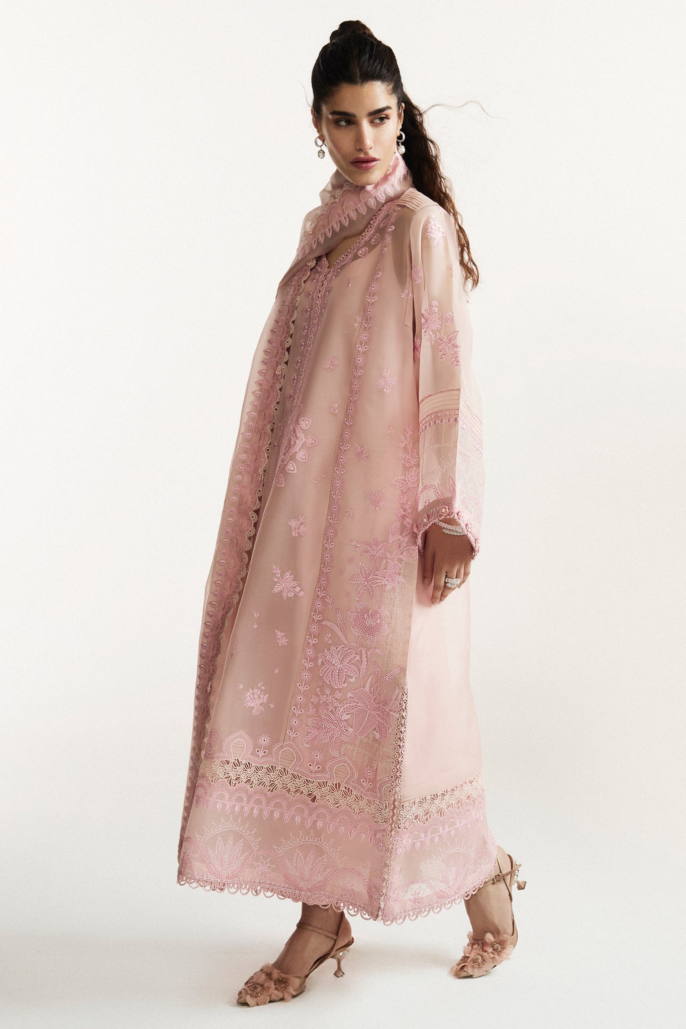 Elan I Vital Ornee I ROSEA (EV-21354) - Pakistani Designer Dress - by Elan - Type : Ladies Clothes - 100% Original at Saira Sultan
