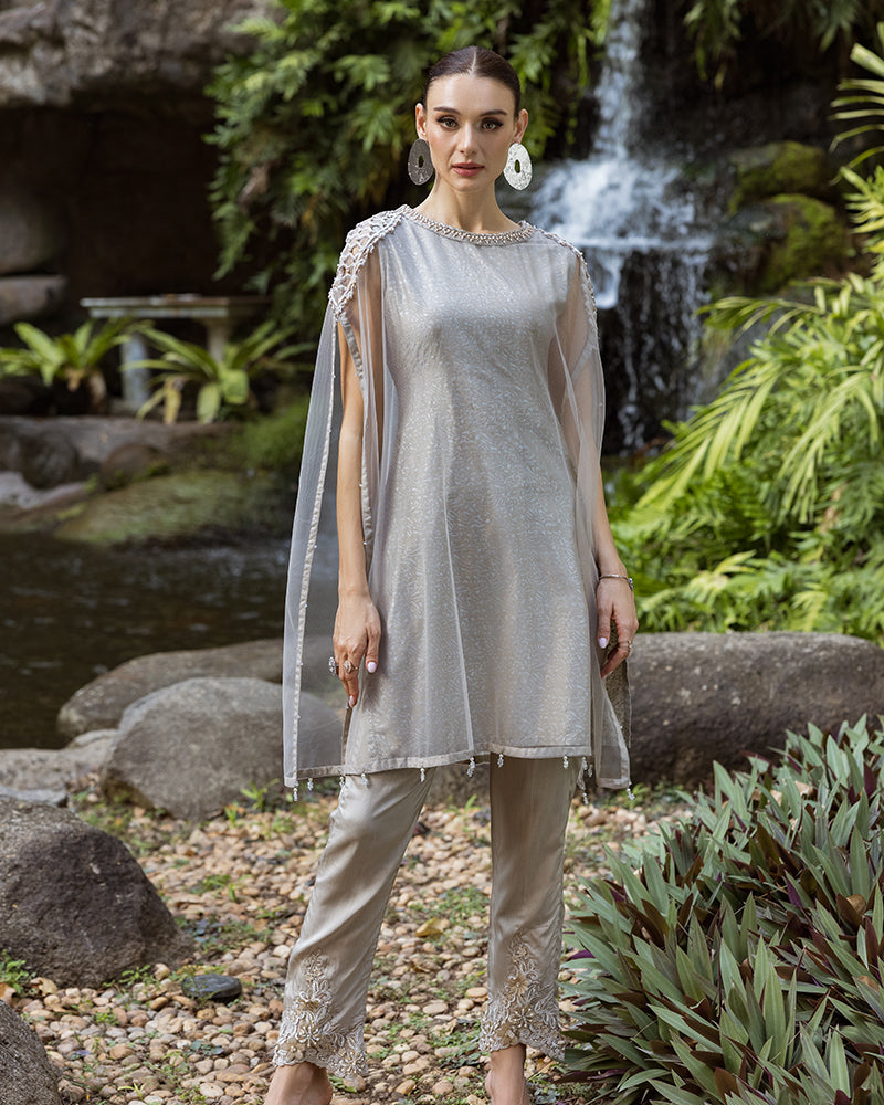 Ain | Cascade Party Wears | AN-103 XS Gray Net