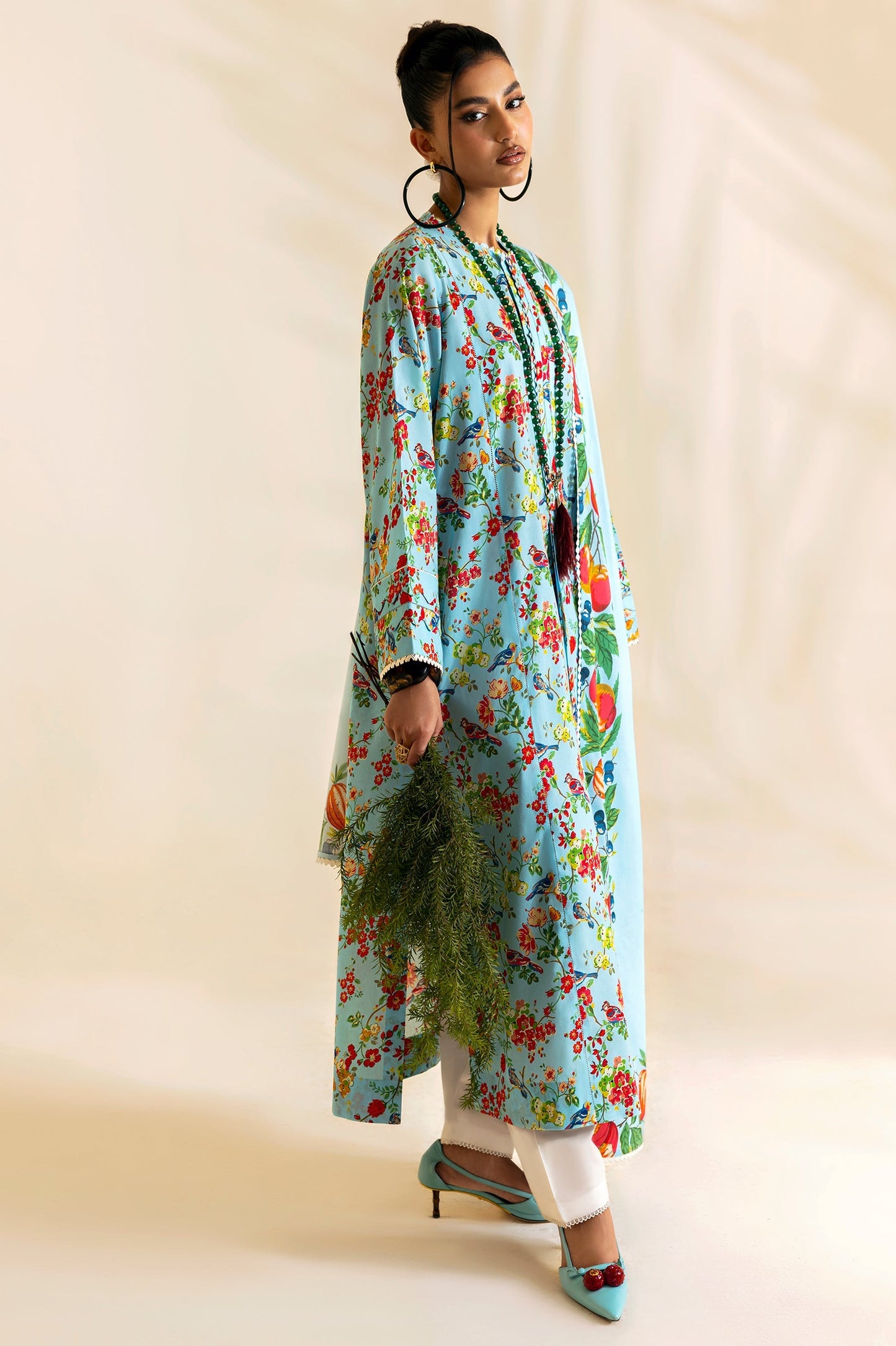 Zaha | Pop RTW | VAYDA S Light Blue Lawn