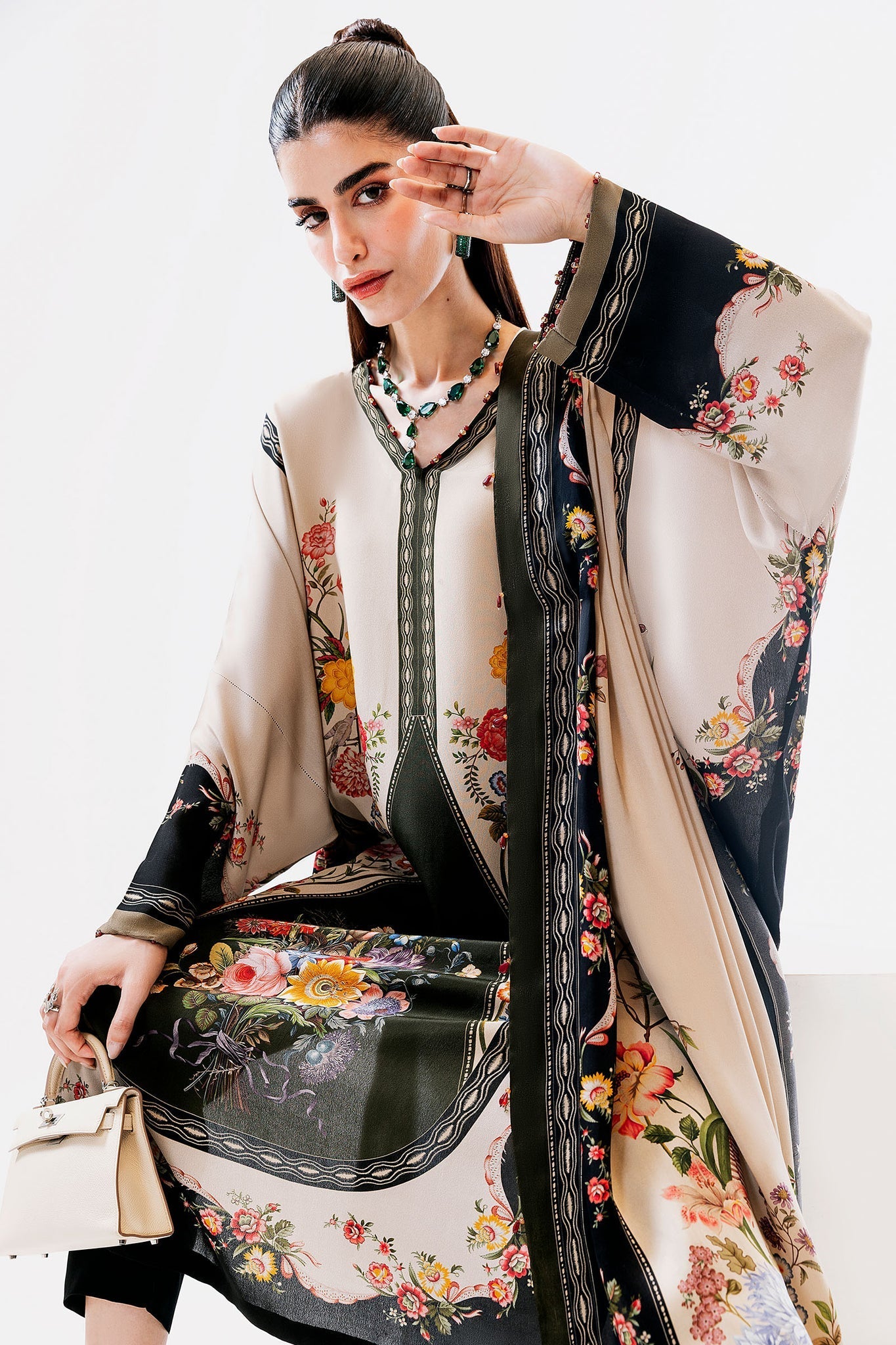 Elan I Elan Vital | VIVIENNE (EV-21393) - Pakistani Designer Dress - by Elan - Type : Ladies Clothes - 100% Original at Saira Sultan