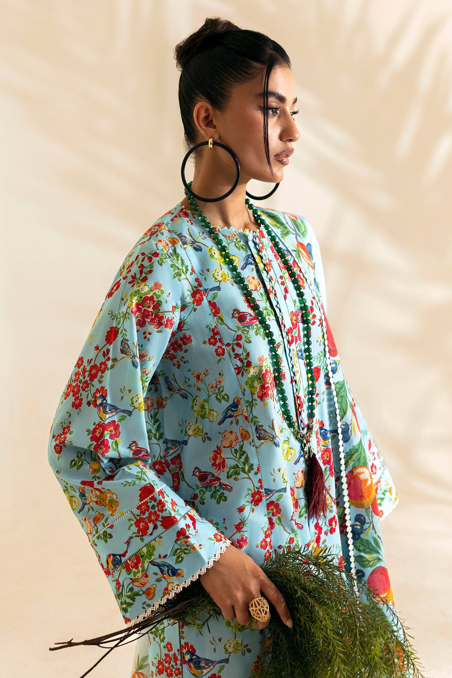 Zaha | Pop RTW | VAYDA M Light Blue Lawn