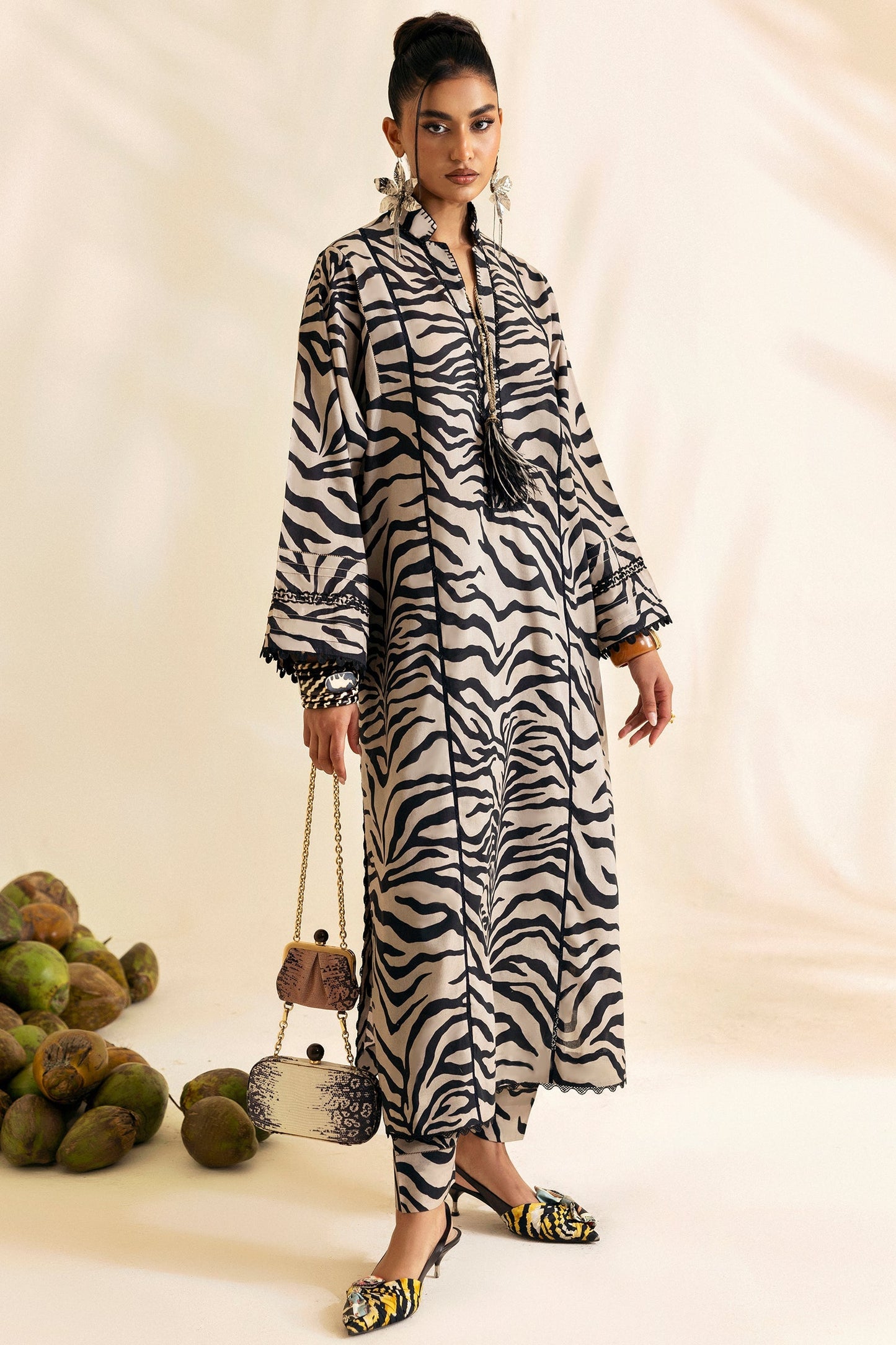 Zaha | Pop RTW | ZESTIA XS Off White Lawn