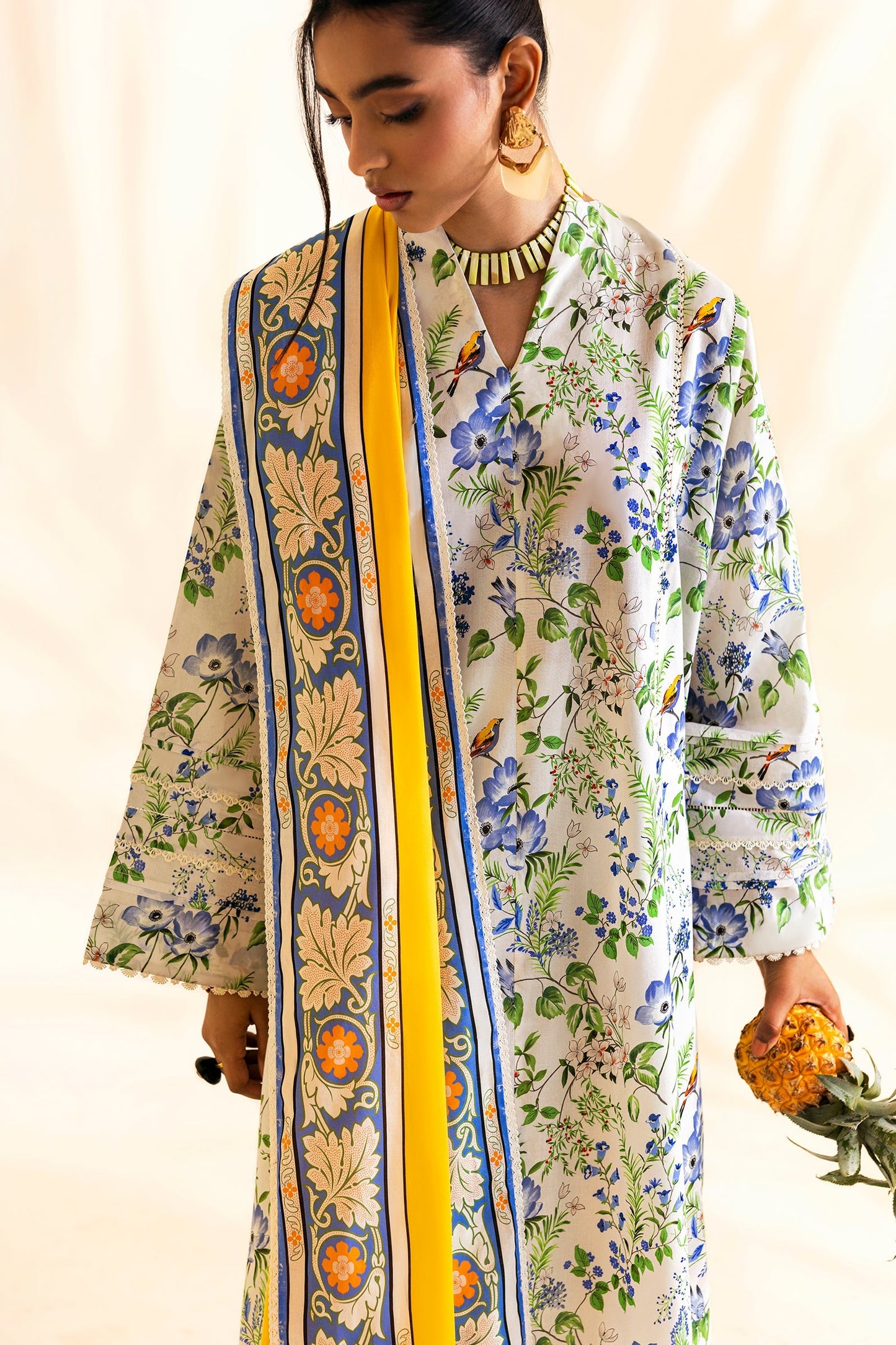 Zaha | Pop RTW | SUNDARA S Ivory Lawn
