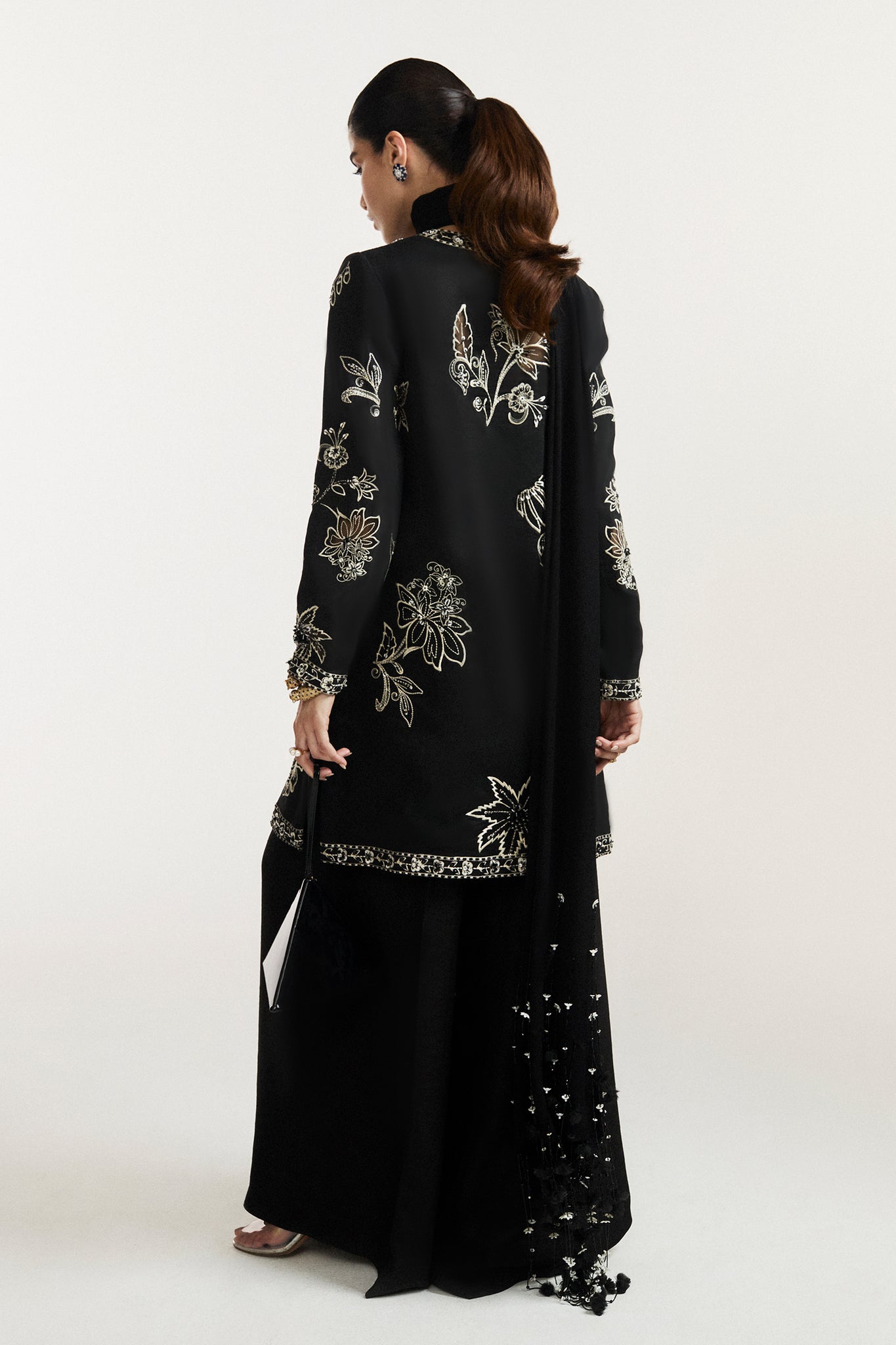 Elan I Vital Ornee I NOCTURNE ELITAIRE (EV-21360) - Pakistani Designer Dress - by Elan - Type : Ladies Clothes - 100% Original at Saira Sultan