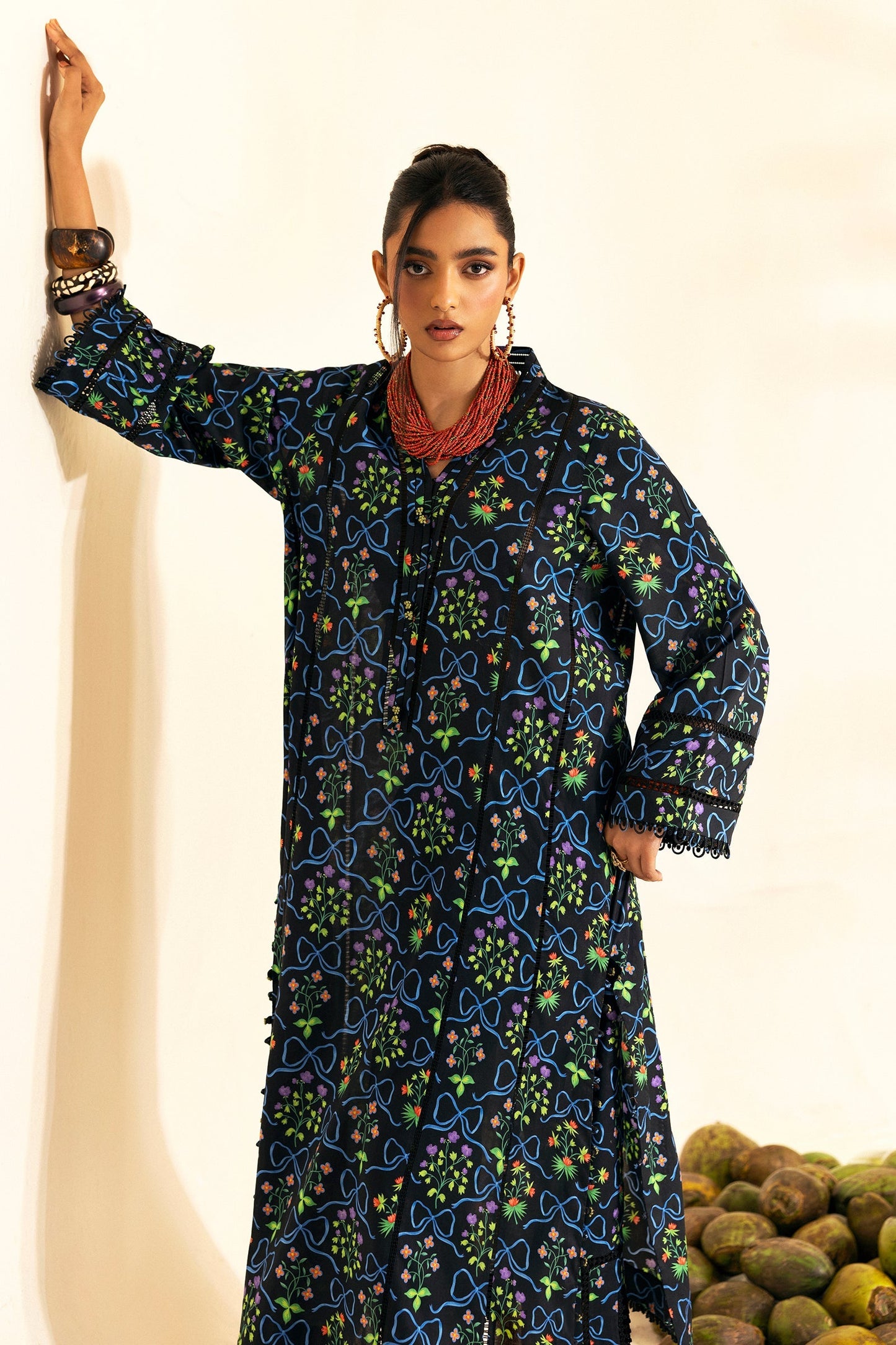 Zaha | Pop RTW | CAYANA S Black Lawn
