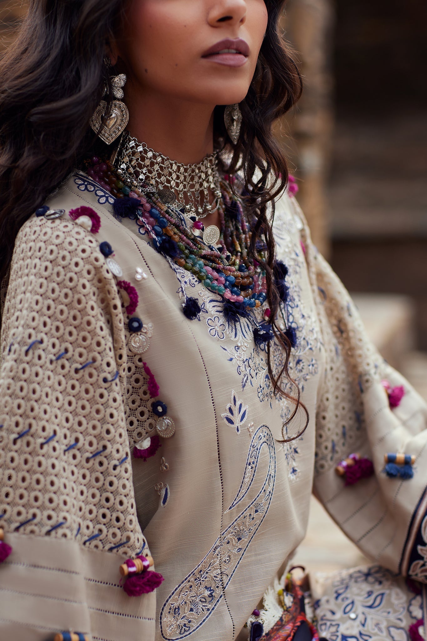 Elan | Winter Collection 24 | ARSIA (EW24-02) M Beige Khaddar