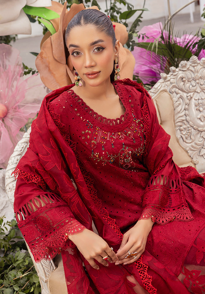 Altan | Garden of grace | ALT-01 Amber Bloom XL Deep Red Lawn