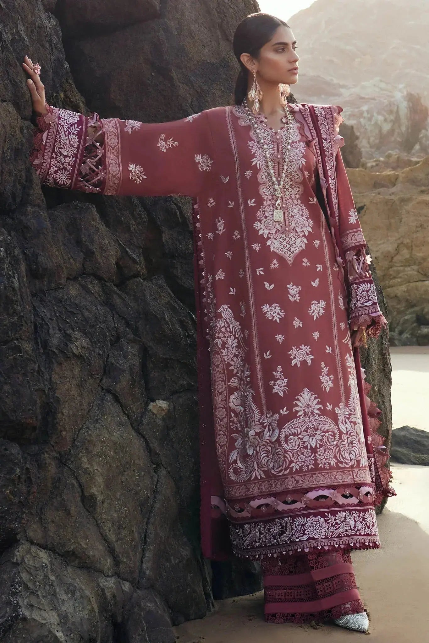 Elan | Winter 23 | ARSIA (EW23-07) - Pakistani Designer Dress - by Elan | Type: Luxury - 100% Original at Saira Sultan