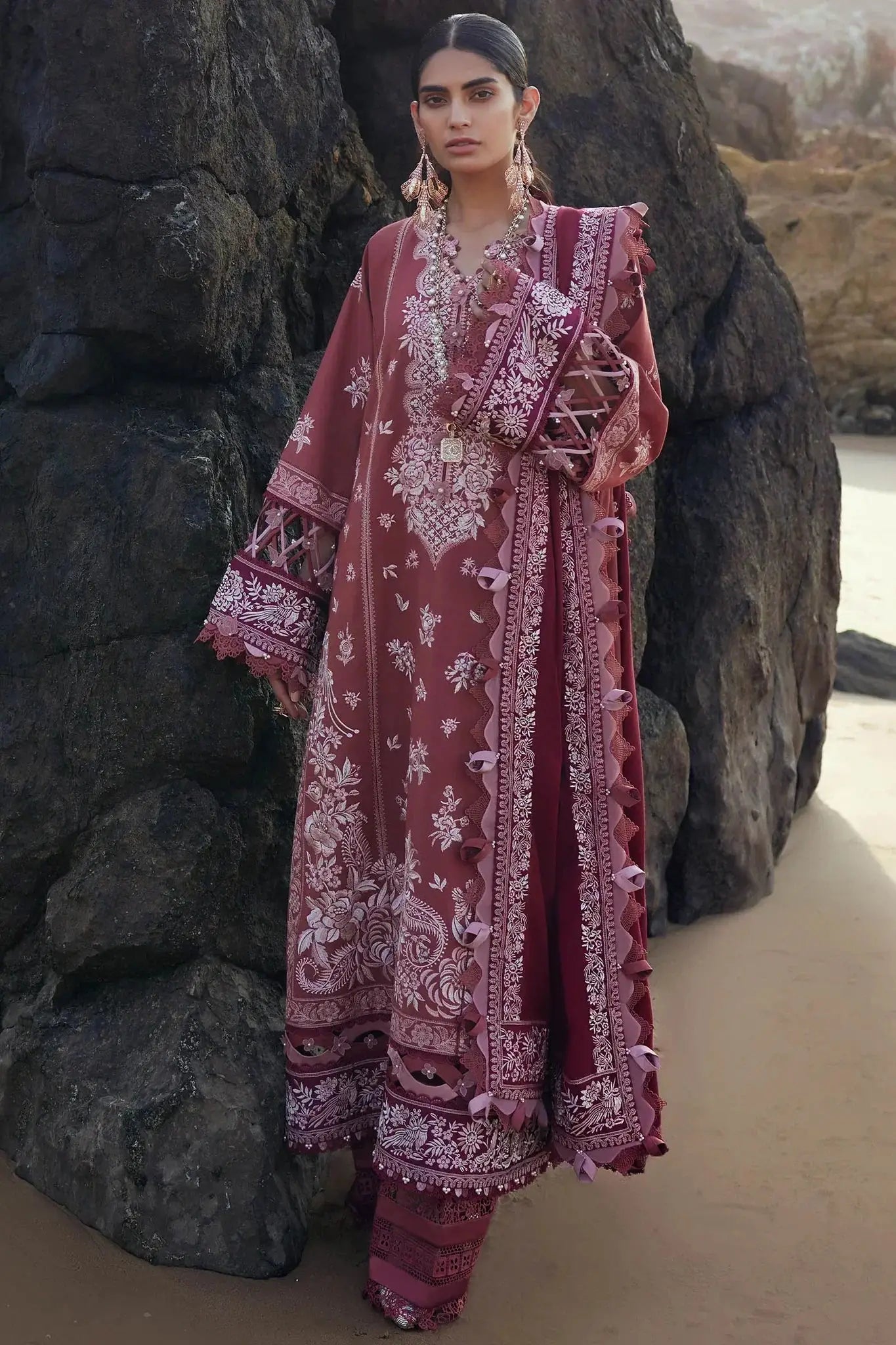 Elan | Winter 23 | ARSIA (EW23-07) - Pakistani Designer Dress - by Elan | Type: Luxury - 100% Original at Saira Sultan