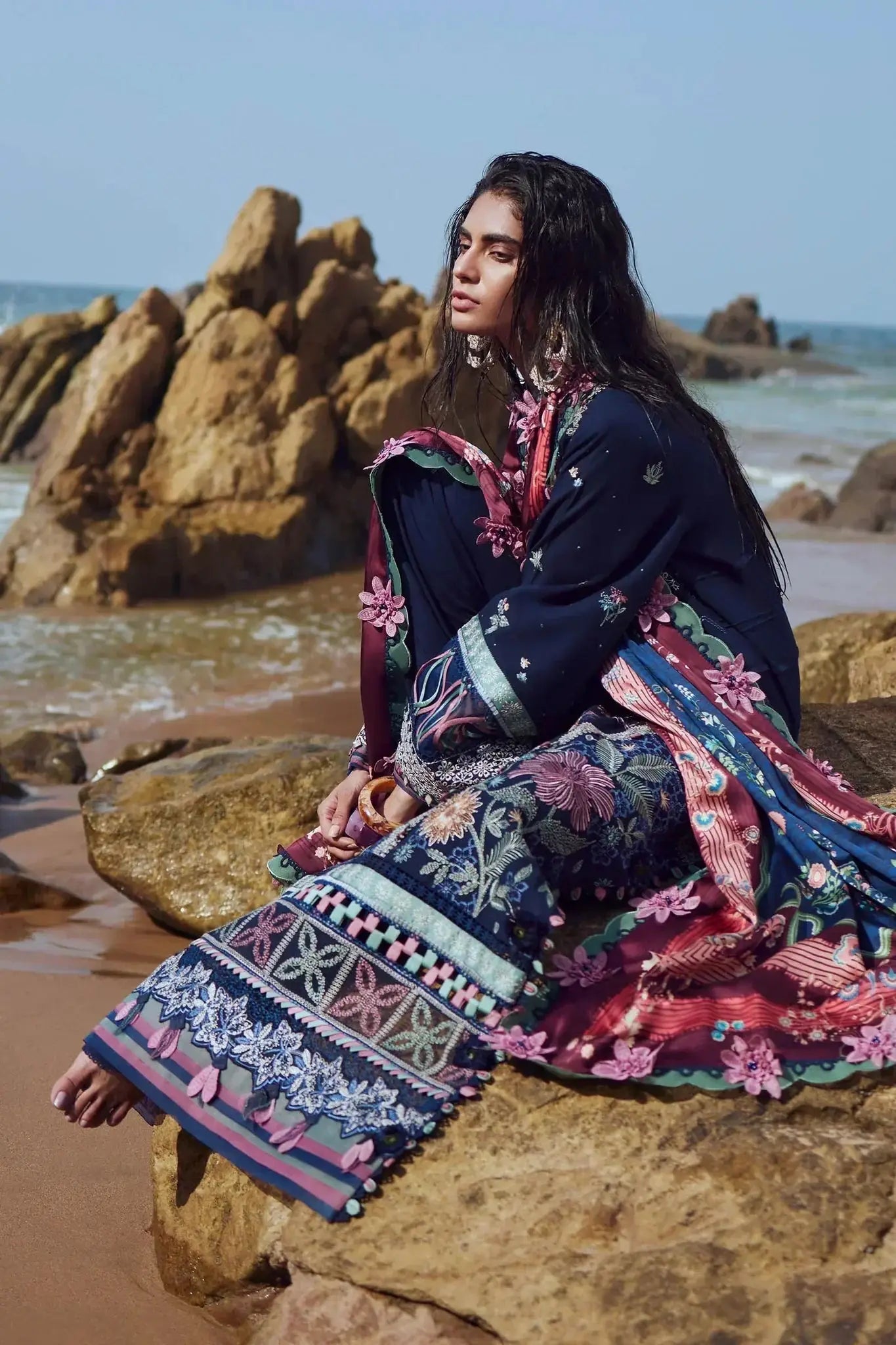 Elan | Winter 23 | DARIEN (EW23-06) - Pakistani Designer Dress - by Elan | Type: Luxury - 100% Original at Saira Sultan