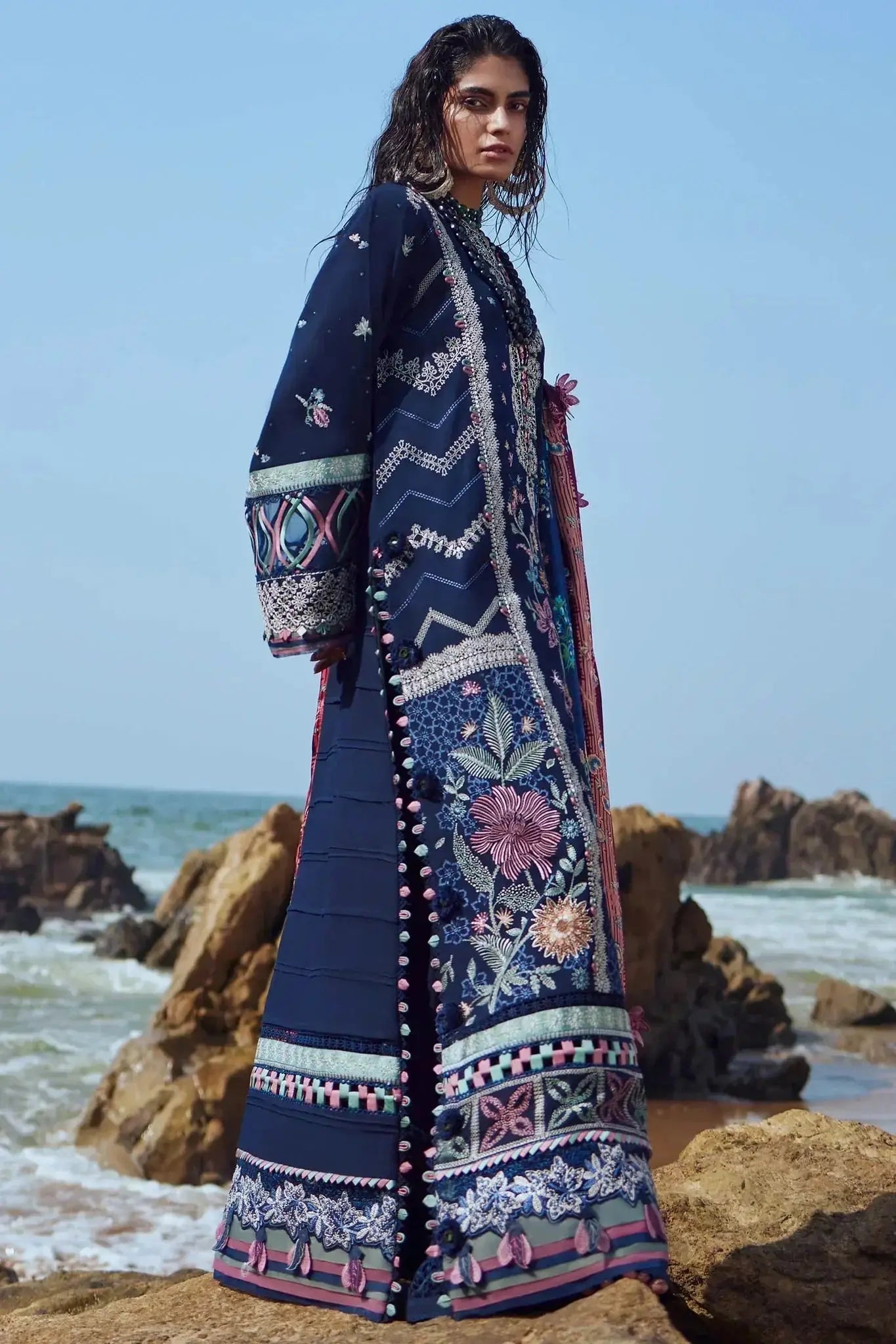 Elan | Winter 23 | DARIEN (EW23-06) - Pakistani Designer Dress - by Elan | Type: Luxury - 100% Original at Saira Sultan
