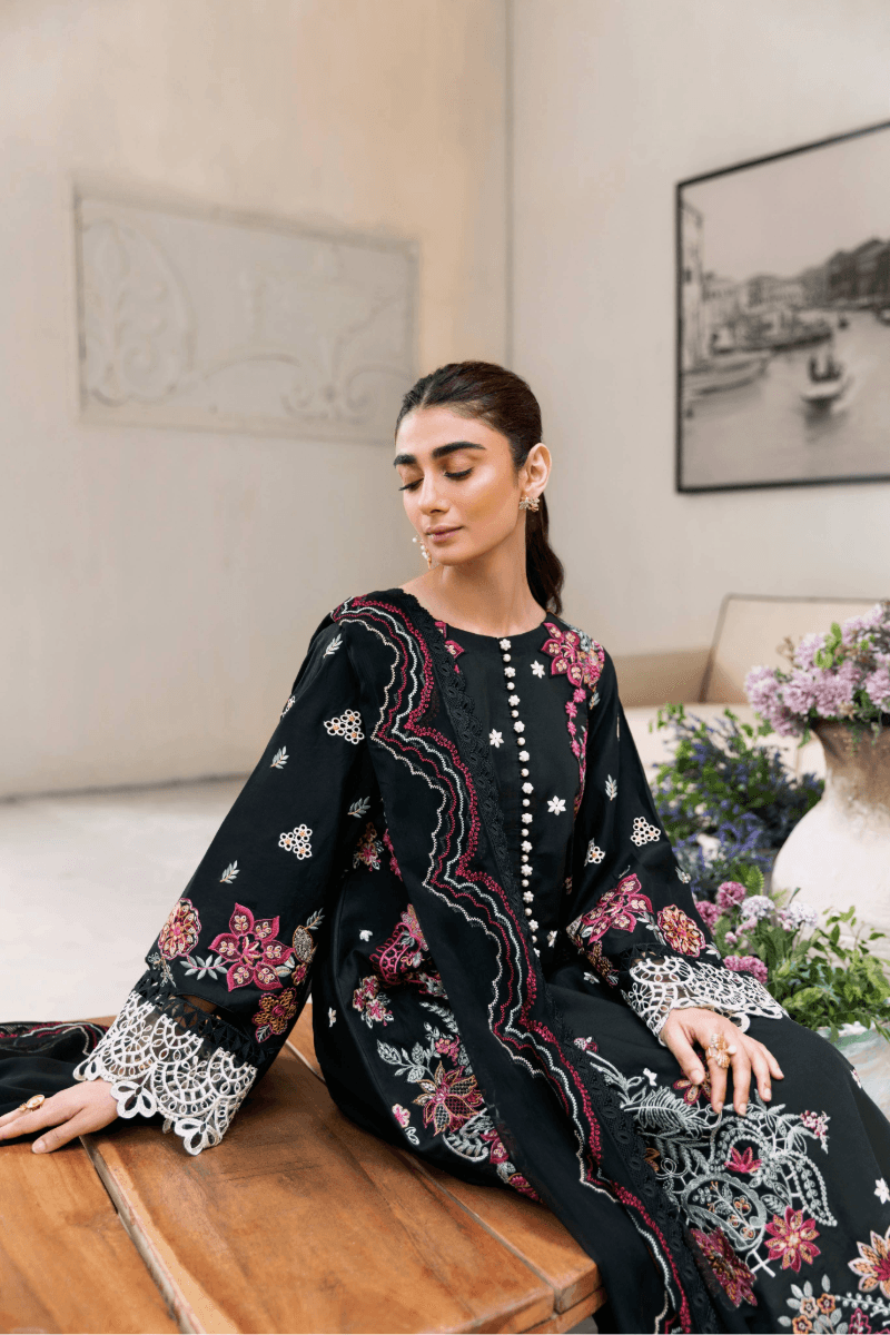 Manara | Mgrolia Garden 25 | MIDSUMMER NIGHT - Pakistani Designer Dress - by Manara | Type: Ladies Clothes - 100% Original at Saira Sultan