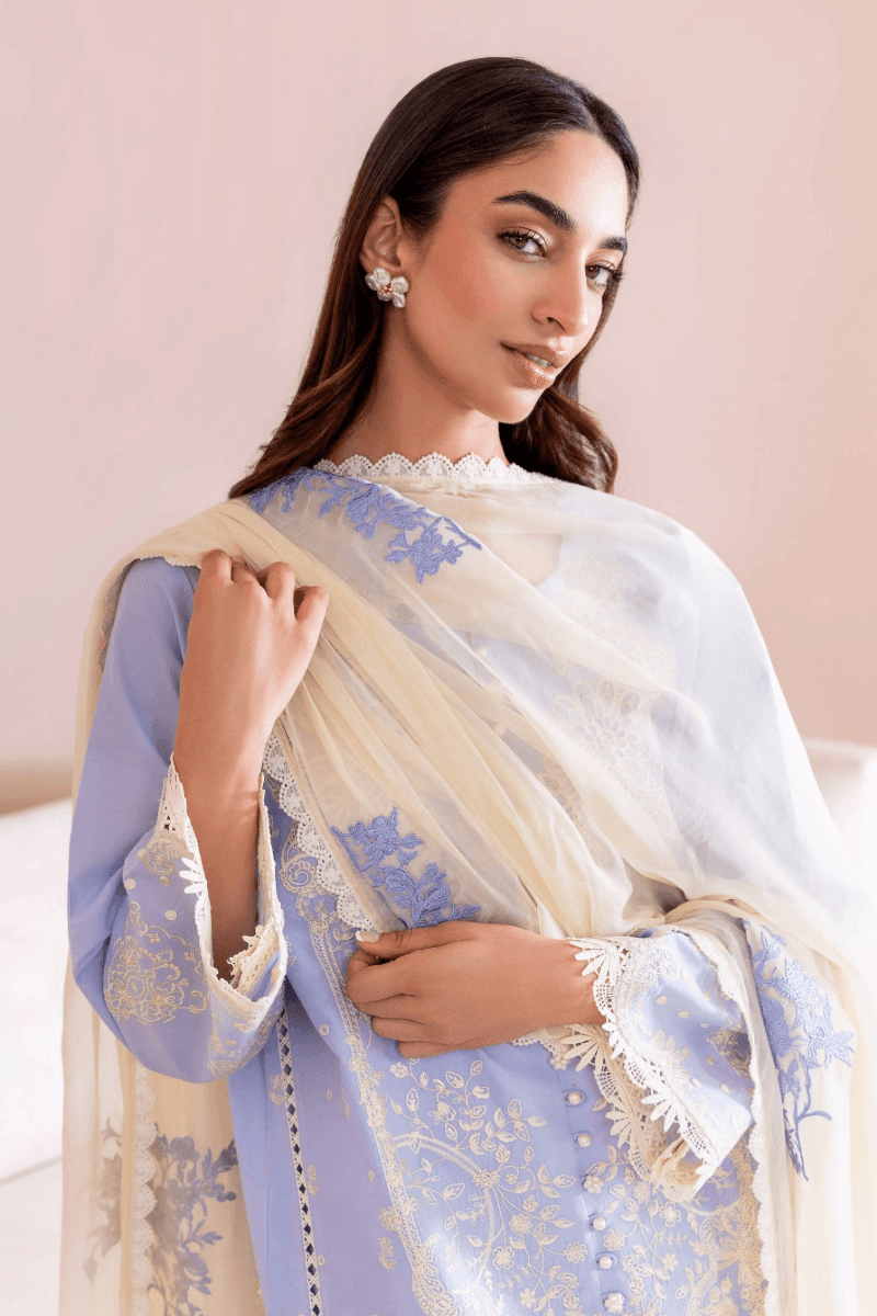 Manara | Mgrolia Garden 25 | IRIS - Pakistani Designer Dress - by Manara | Type: Ladies Clothes - 100% Original at Saira Sultan