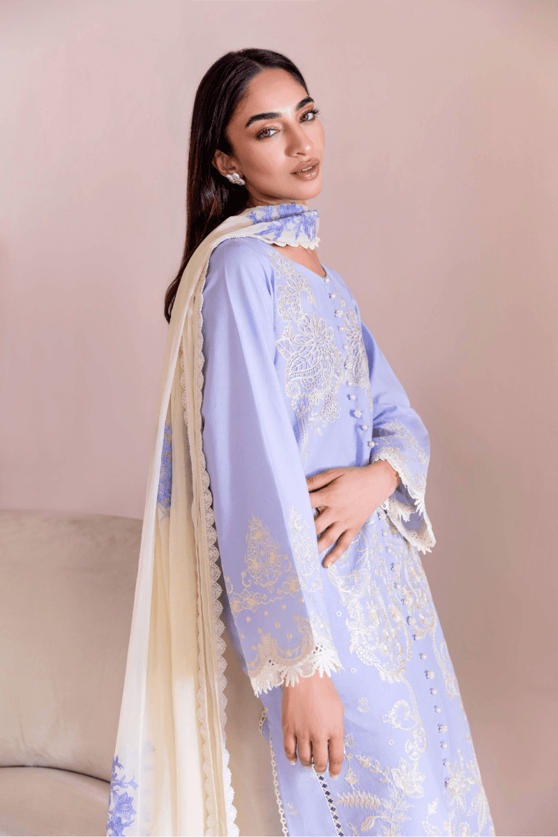 Manara | Mgrolia Garden 25 | IRIS - Pakistani Designer Dress - by Manara | Type: Ladies Clothes - 100% Original at Saira Sultan